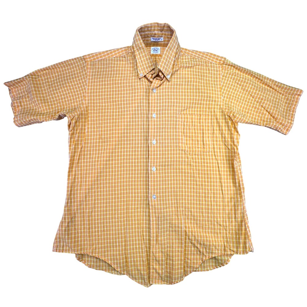 Enro Vintage Shirt Men's Size Large Advance Guard Tapered Body‎ Rangoon Cloth